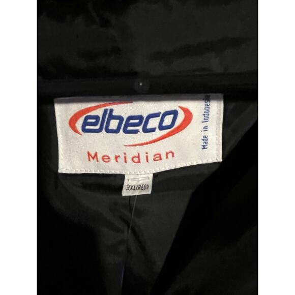 Vintage Corvette Club Jacket 3XL Elbeco Meridian Thinsulated Lining Zip Shell - Picture 10 of 16